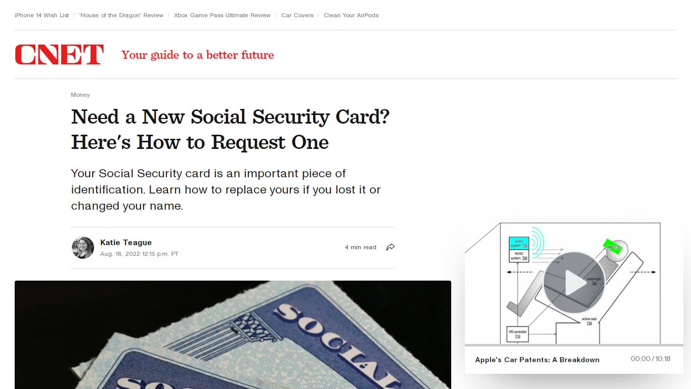 Need a New Social Security Card? Here's How to Get One